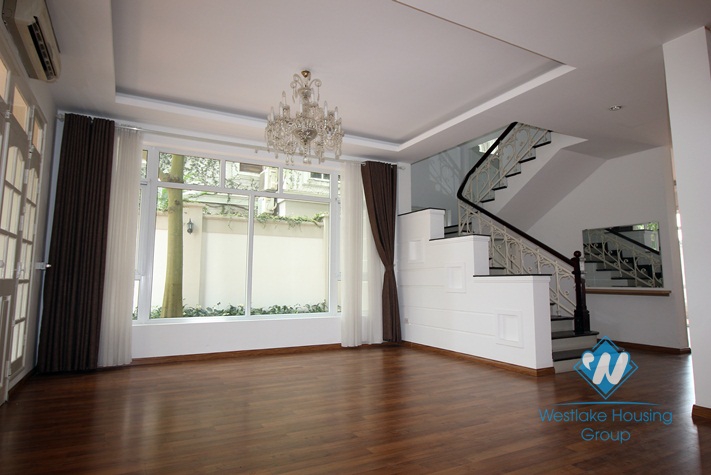 A newly renovated semi-detached villa for rent in Ciputra